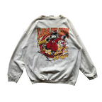 WESTSIDE STOREY VINTAGE | VINTAGE 1994 KC WOLF DOUBLE SIDED CHIEFS SWEATSHIRT - Westside Storey