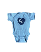 SANDLOT | BABY BLUE KC HEART ONSIE - Westside Storey