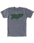BELLBOY | KC PENNANT T-SHIRT - GREY/KELLY GREEN - Westside Storey
