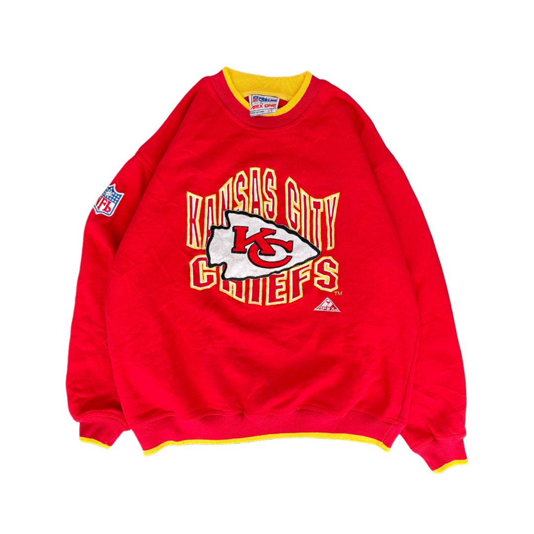 90年代 LEGENDS NFL CHIEFS トレーナー 90年代 LEGENDS NFL CHIEFS トレーナー - メルカリ