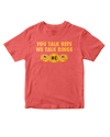 BELLBOY | YOU TALK REFS WE TALK RINGS T-SHIRT - RED