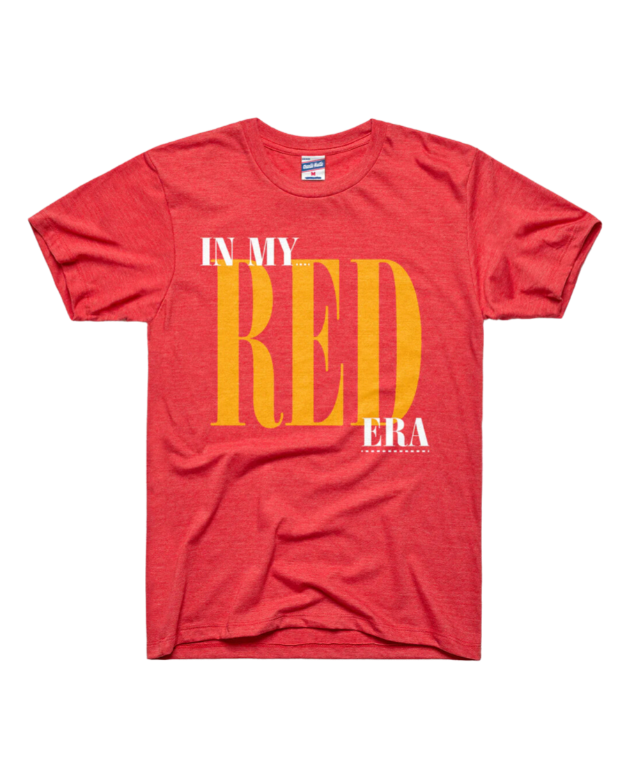 CHARLIE HUSTLE | IN MY RED ERA T-SHIRT- RED - Westside Storey