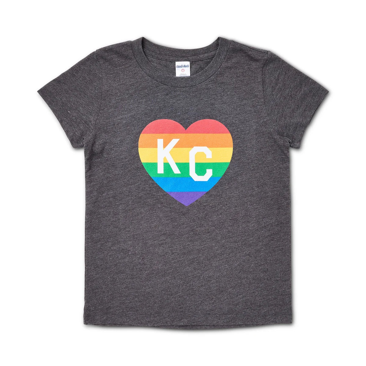 CHARLIE HUSTLE | KIDS KC HEART TEE + COLORS Charlie Hustle