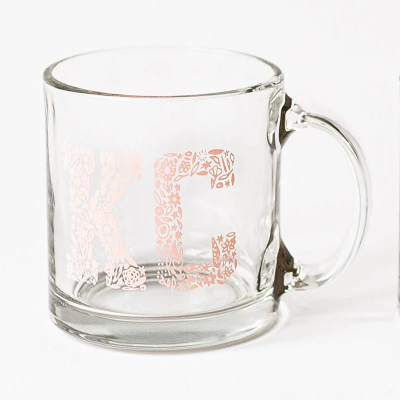 CARLY RAE STUDIO | FLORAL KC MUG - PINK Carly Rae Studio