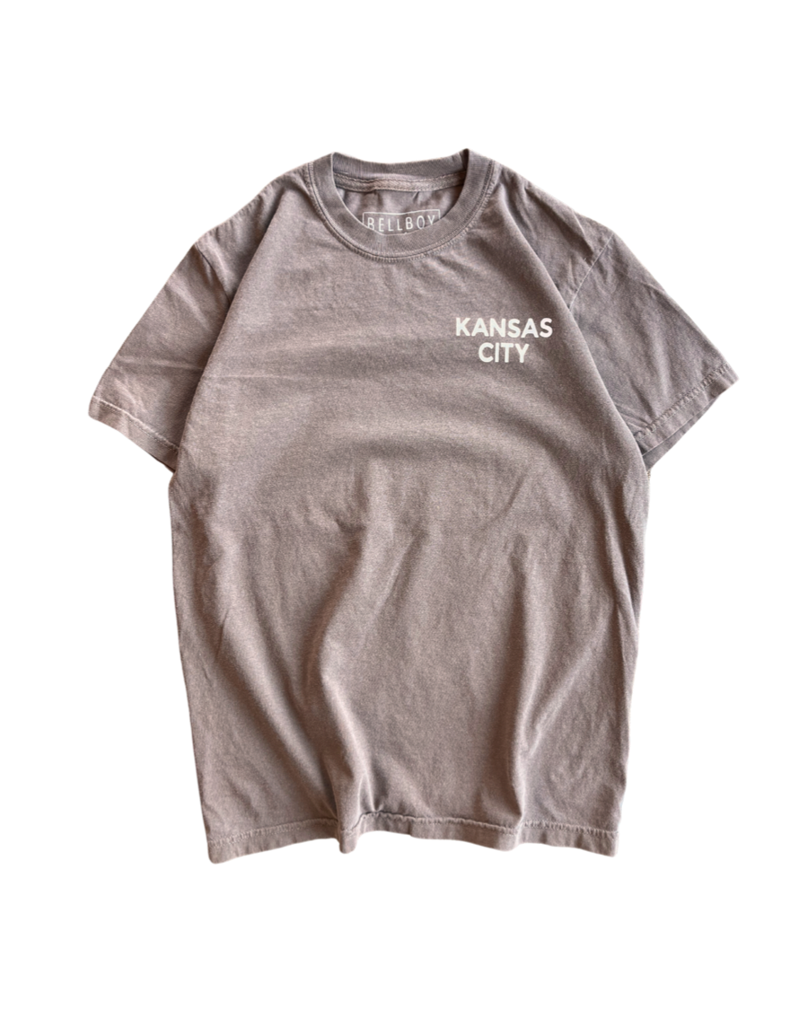 BELLBOY | SIMPLE KC T-SHIRT - ESPRESSO