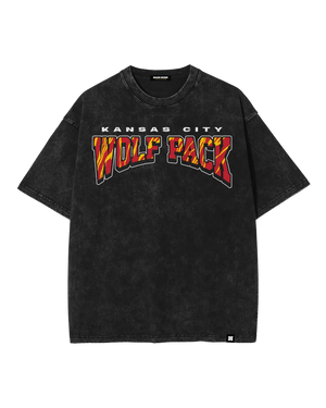 MADE MOBB | KC WOLF PACK T SHIRT - BLACK - Westside Storey