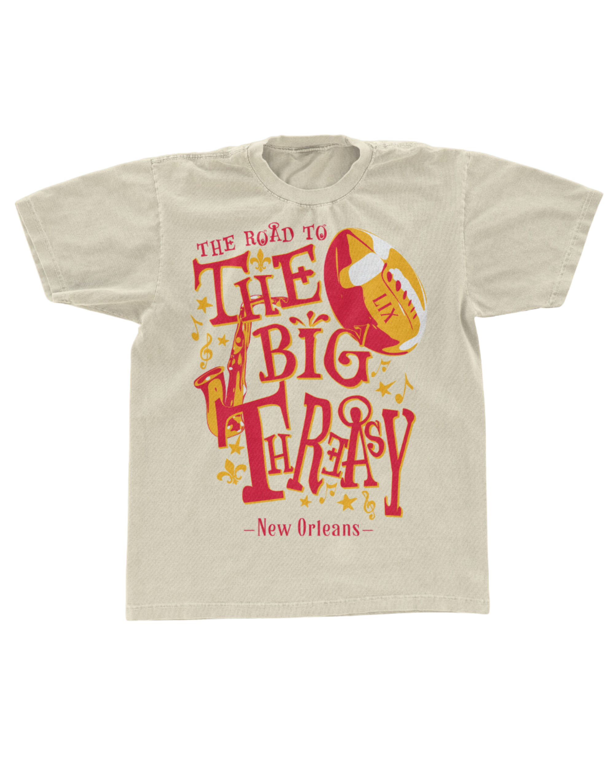SANDLOT l THE BIG THREASY T-SHIRT - IVORY - Westside Storey