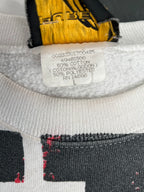 WESTSIDE STOREY VINTAGE | VINTAGE 90S AOP MAGIC KC CHIEFS SWEATSHIRT- WHITE - Westside Storey