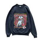 WESTSIDE STOREY VINTAGE | VINTAGE 90S ANDRÉ RISON SPIDER-MAN DEADSTOCK KC CHIEFS SWEATSHIRT - BLACK - Westside Storey