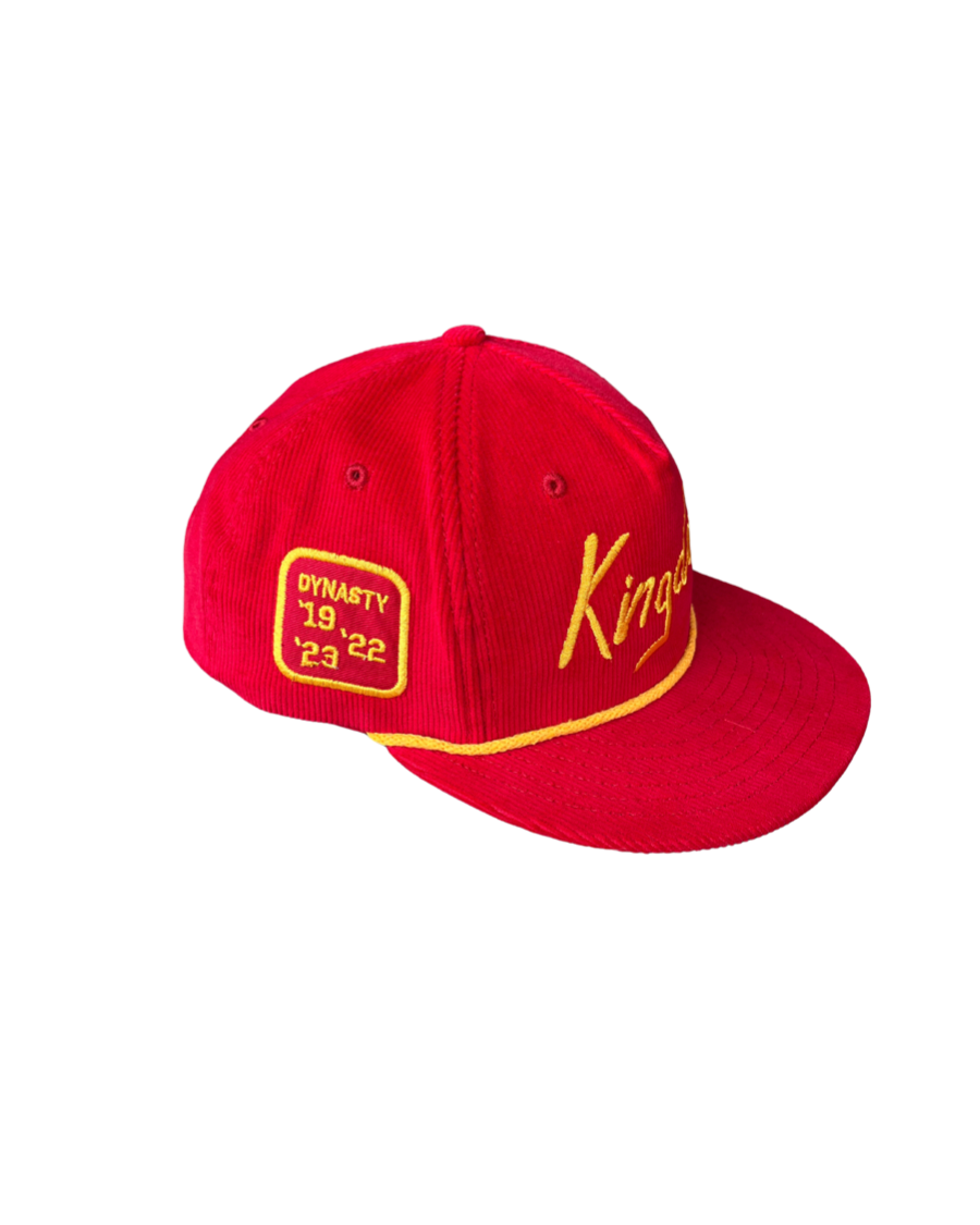 SANDLOT | KINGDOM CORDUROY SNAPBACK | RED - Westside Storey