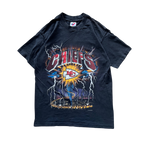 WESTSIDE STOREY VINTAGE | VINTAGE 90S TORNADO STORM LIGHTENING KC CHIEFS T-SHIRT - Westside Storey