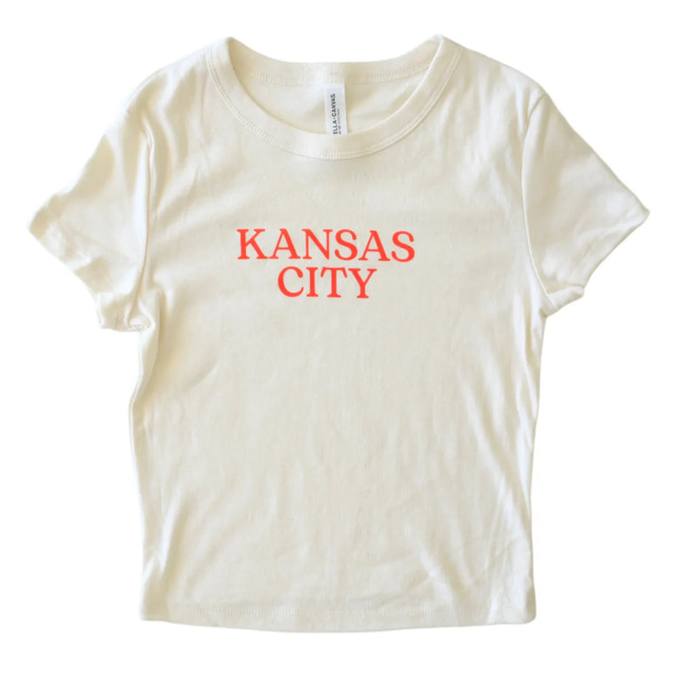 CARLY RAE STUDIO | KANSAS CITY BABY TEE - CREAM