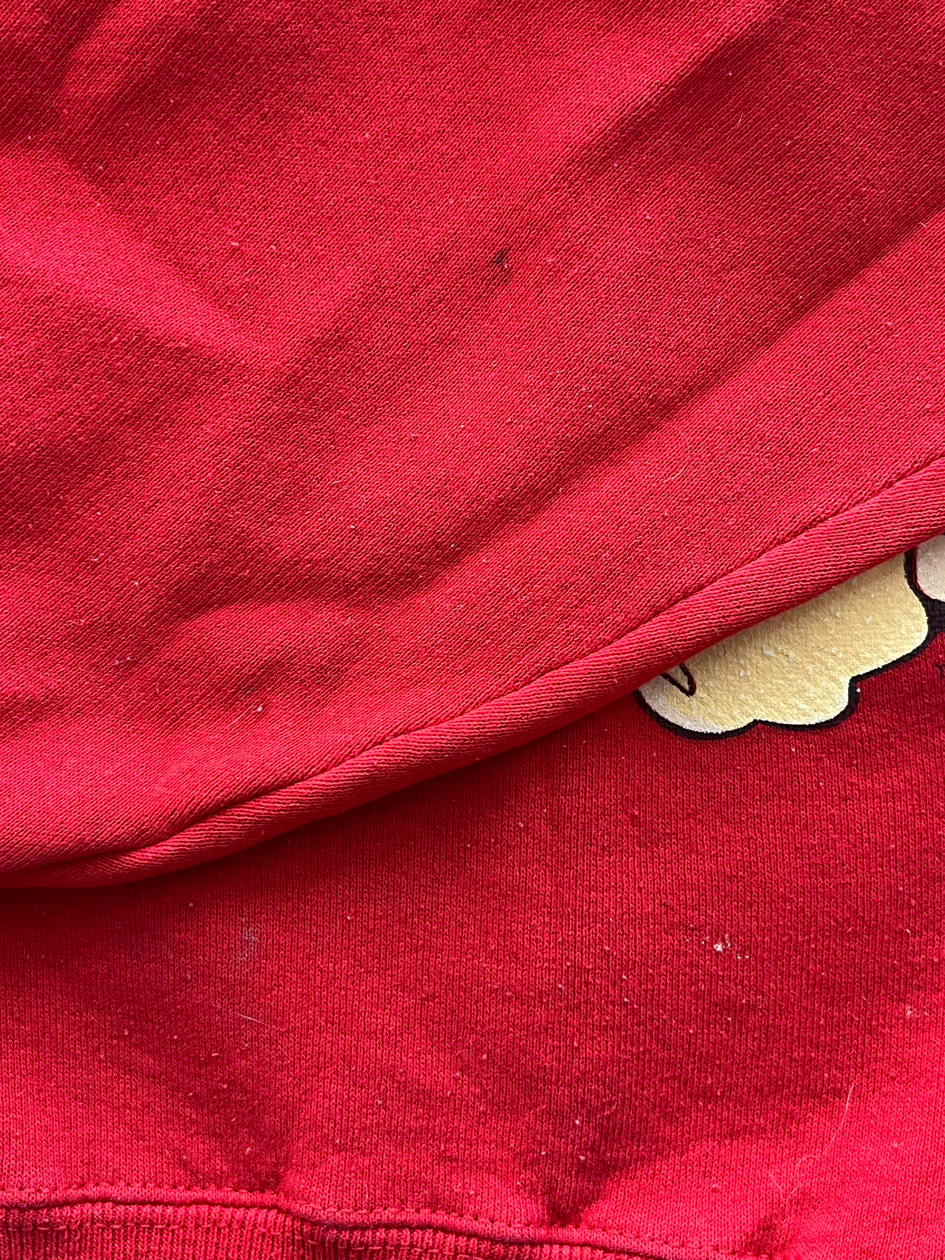 WESTSIDE STOREY VINTAGE | VINTAGE 90S FLINSTONES BARNEY & FRED KC CHIEFS SWEATSHIRT - RED - Westside Storey