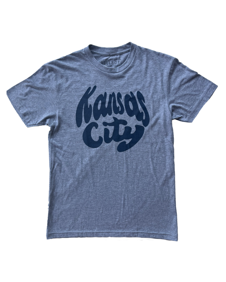 BELLBOY | KC CIRCLE T-SHIRT - HEATHER GREY