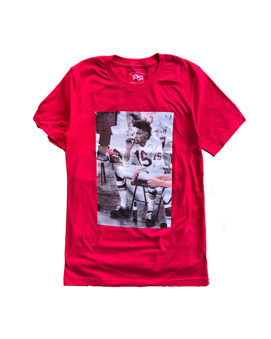 1853 | SMOKIN MAHOMES T-SHIRT - RED - Westside Storey