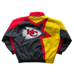 WESTSIDE STOREY VINTAGE | VINTAGE 90S APEX COLLISION KC CHIEFS PUFFER -  Westside Storey