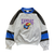 WESTSIDE STOREY VINTAGE | VINTAGE 90S KU JAYHAWKS EMBROIDERED COLOR BLOCK SWEATSHIRT- GREY - Westside Storey