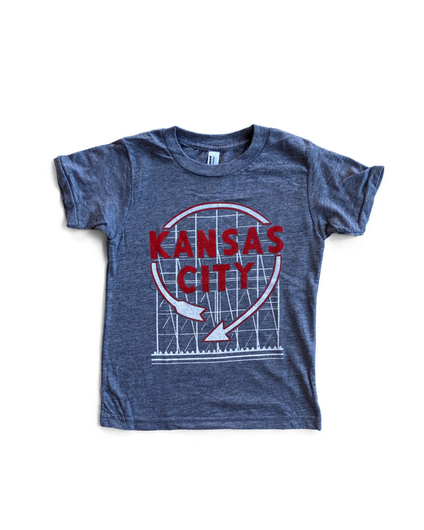 Kansas City, Missouri City Map T-Shirt ...