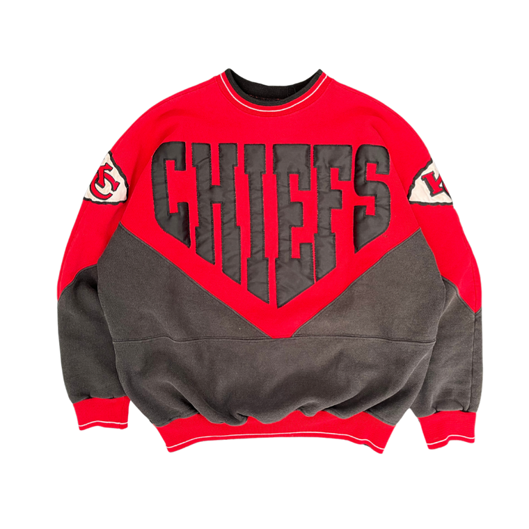 Vintage 90s Logo Athletic Color Splash Kansas City Chiefs Full Zip