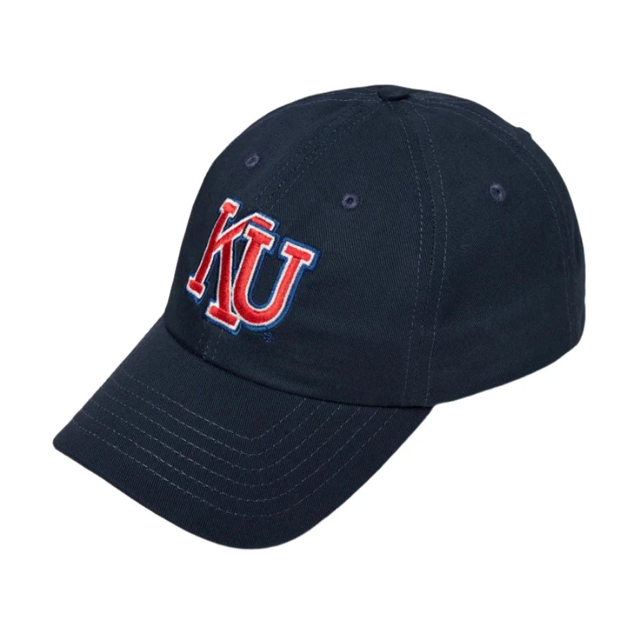 SANDLOT | KU JAYHAWKS 1920 DAD HAT - NAVY - Westside Storey