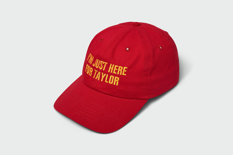 SANDLOT | HERE FOR TAYLOR DAD HAT - RED