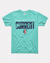 CHARLIE HUSTLE | KC CURRENT WAVES T-SHIRT - TEAL