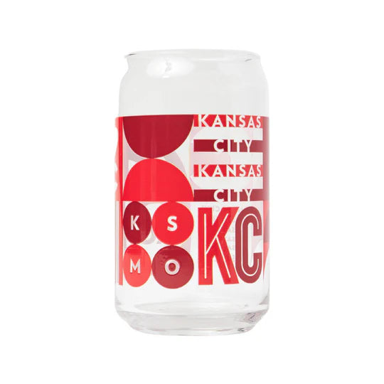 AMPERSAND | KC COLLAGE BEER CAN GLASS - Westside Storey