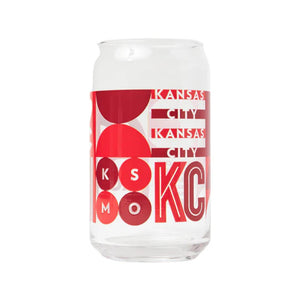 AMPERSAND | KC COLLAGE BEER CAN GLASS - Westside Storey