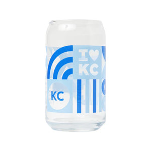 AMPERSAND | KC COLLAGE BEER CAN GLASS - Westside Storey