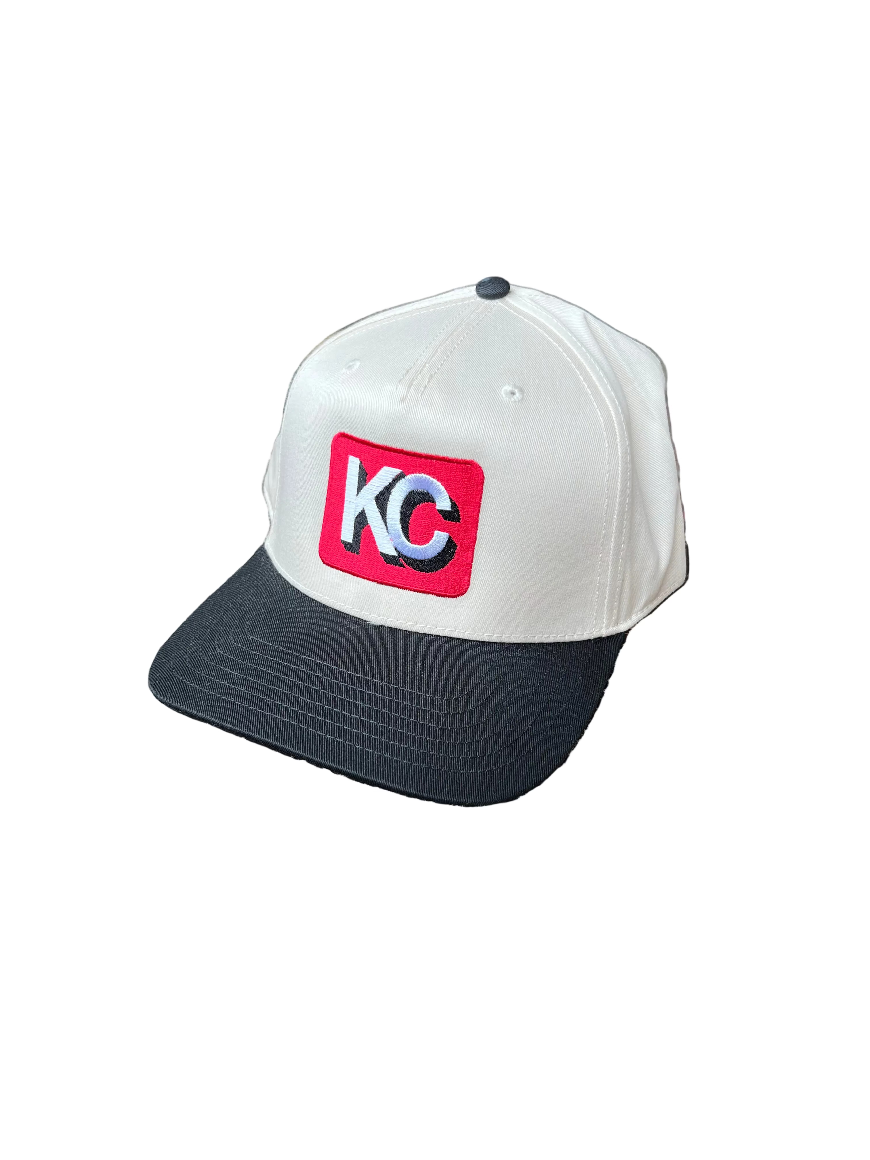 FLINT & FIELD | KC PATCH HAT - IVORY/BLACK Flint and Field