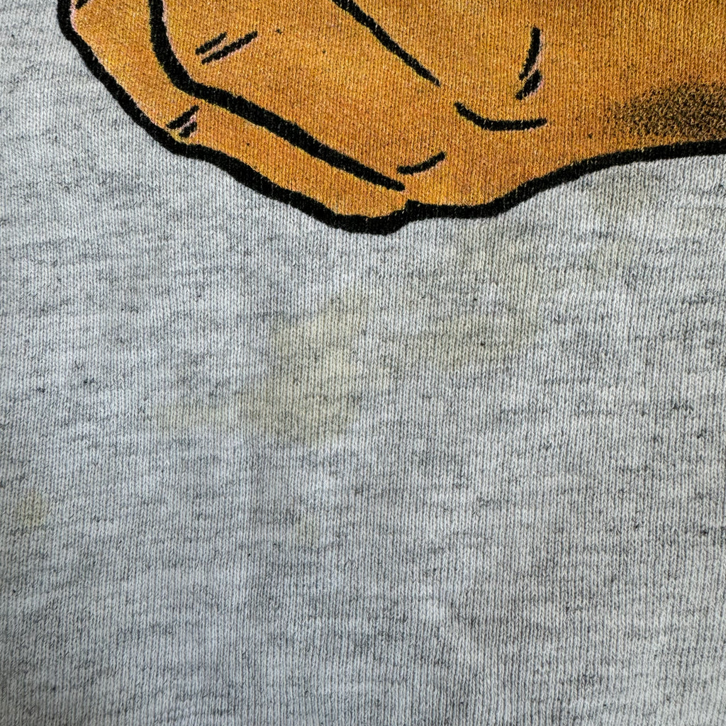 WESTSIDE STOREY VINTAGE | VINTAGE 1994 KC CHIEFS HEAVY FRONT AND BACK SWEATSHIRT - GRAY - Westside Storey