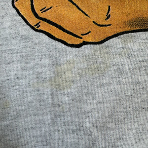 WESTSIDE STOREY VINTAGE | VINTAGE 1994 KC CHIEFS HEAVY FRONT AND BACK SWEATSHIRT - GRAY - Westside Storey