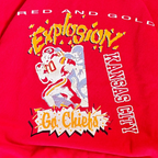 WESTSIDE STOREY VINTAGE | VINTAGE 90'S KC CHIEFS EXPLOSION - RED - Westside Storey
