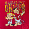 WESTSIDE STOREY VINTAGE | VINTAGE 1994 KC CHIEFS FLINTSTONES T-SHIRT - RED