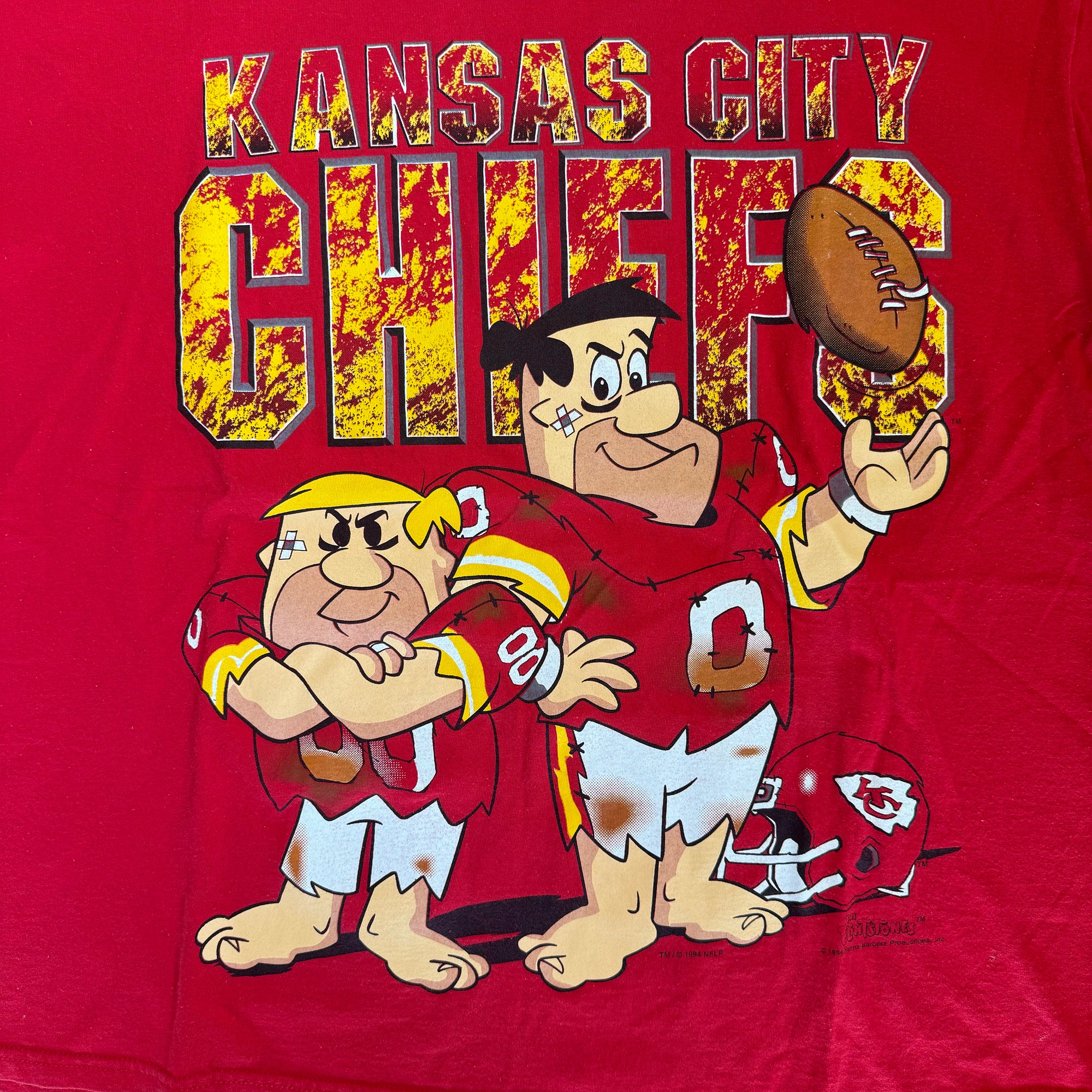 Vntg Flintstones kc royals tshirt selling M