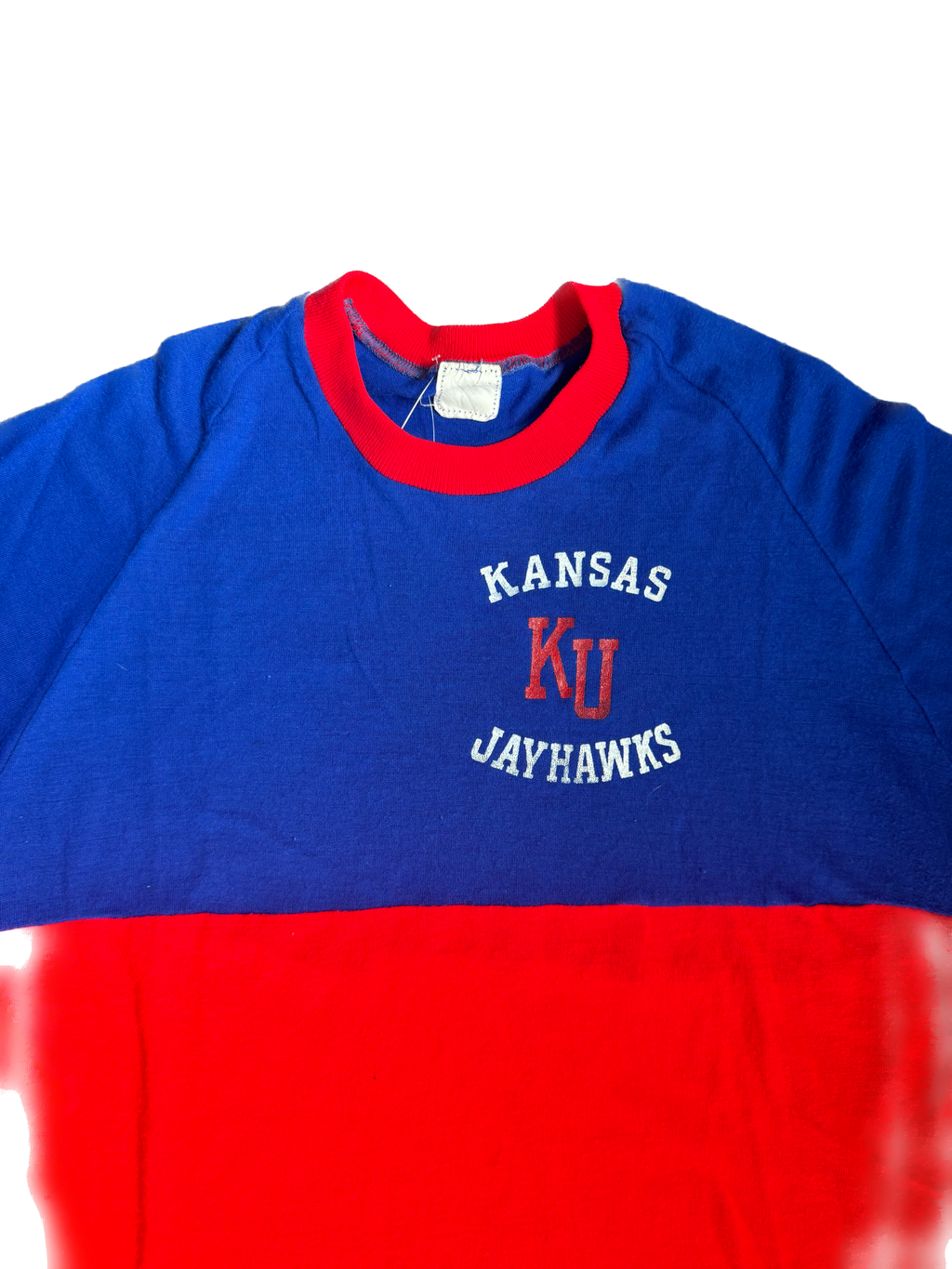 WESTSIDE STOREY VINTAGE | VINTAGE 1960'S KU T-SHIRT - BLUE/RED Westside Storey