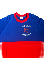 WESTSIDE STOREY VINTAGE | VINTAGE 1960'S KU T-SHIRT - BLUE/RED Westside Storey