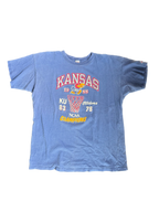 WESTSIDE STOREY VINTAGE | VINTAGE CHAMPION KU CHAMPS 1988 T-SHIRT - BLUE Westside Storey