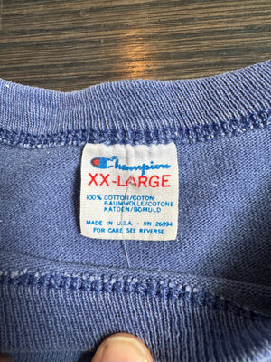 WESTSIDE STOREY VINTAGE | VINTAGE CHAMPION KU CHAMPS 1988 T-SHIRT - BLUE Westside Storey