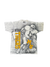WESTSIDE STOREY VINTAGE | VINTAGE 90'S MIZZOU TIGERS AOP FOOTBALL T-SHIRT - WHITE Westside Storey
