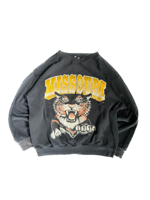 WESTSIDE STOREY VINTAGE | VINTAGE 90'S MIZ TIGERS SWEATSHIRT - BLACK Westside Storey