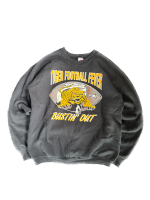 WESTSIDE STOREY VINTAGE | VINTAGE 90'S MIZ TIGERS FOOTBALL FEVER SWEATSHIRT - XL Westside Storey