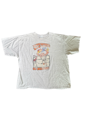 WESTSIDE STOREY VINTAGE | VINTAGE 90'S MIZ TIGERS BASKETBALL T-SHIRT - WHITE Westside Storey