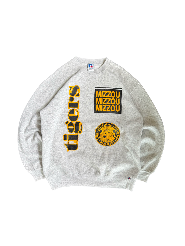 WESTSIDE STOREY VINTAGE | VINTAGE 90'S RUSSELL MIZ TIGERS SWEATSHIRT - XL Westside Storey