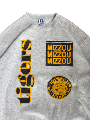 WESTSIDE STOREY VINTAGE | VINTAGE 90'S RUSSELL MIZ TIGERS SWEATSHIRT - XL Westside Storey