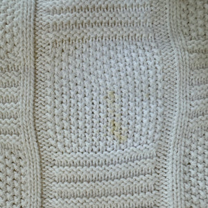 WESTSIDE STOREY VINTAGE | VINTAGE 90'S KC CHIEFS ANTIQUA KNIT SWEATER - WHITE - Westside Storey