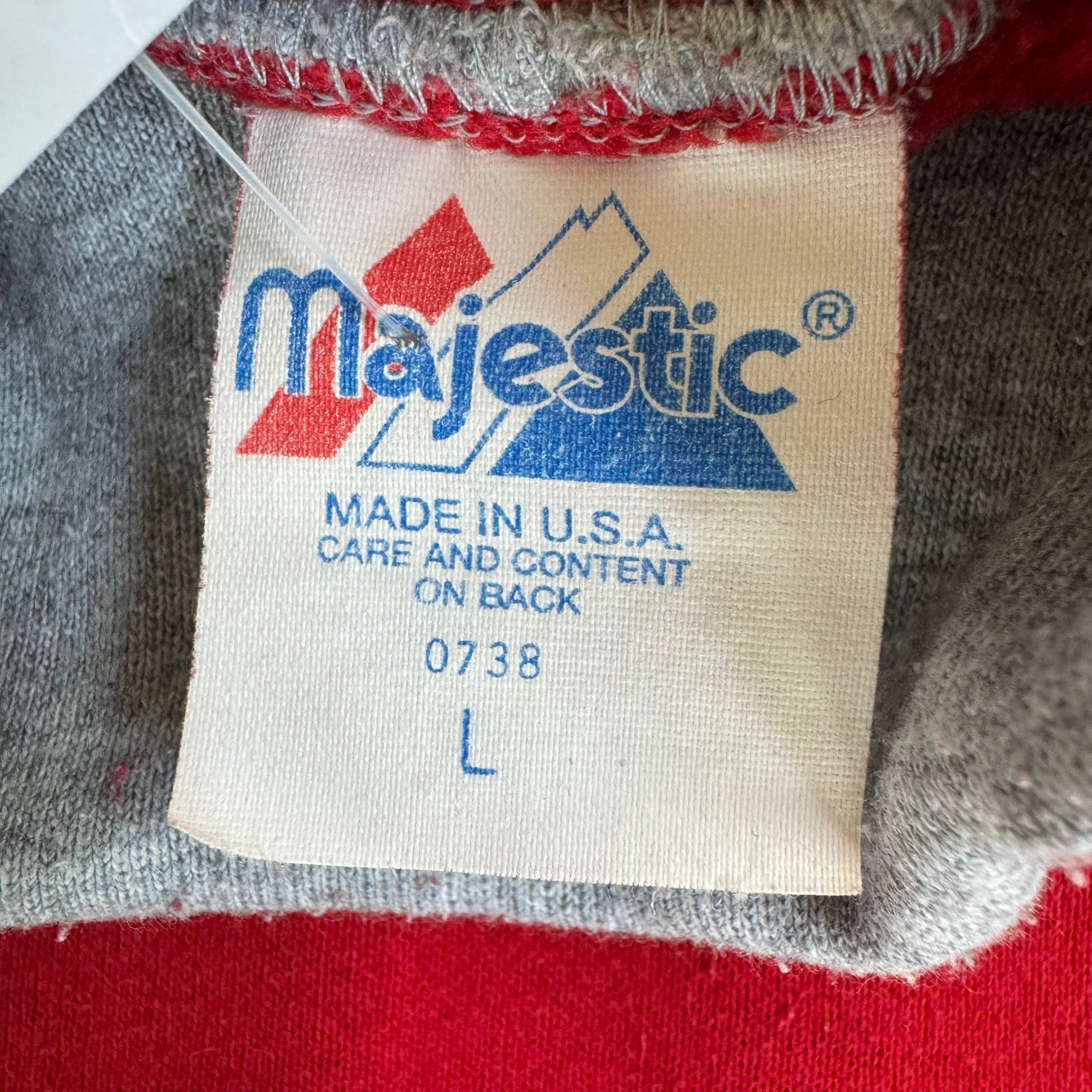 WESTSIDE STOREY VINTAGE | VINTAGE 90'S KC TURTLENECK SWEATSHIRT - RED - Westside Storey