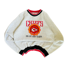WESTSIDE STOREY VINTAGE | VINTAGE 1995 AFC CHAMPS KC CHIEFS LEGENDS SWEATSHIRT - GRAY - Westside Storey