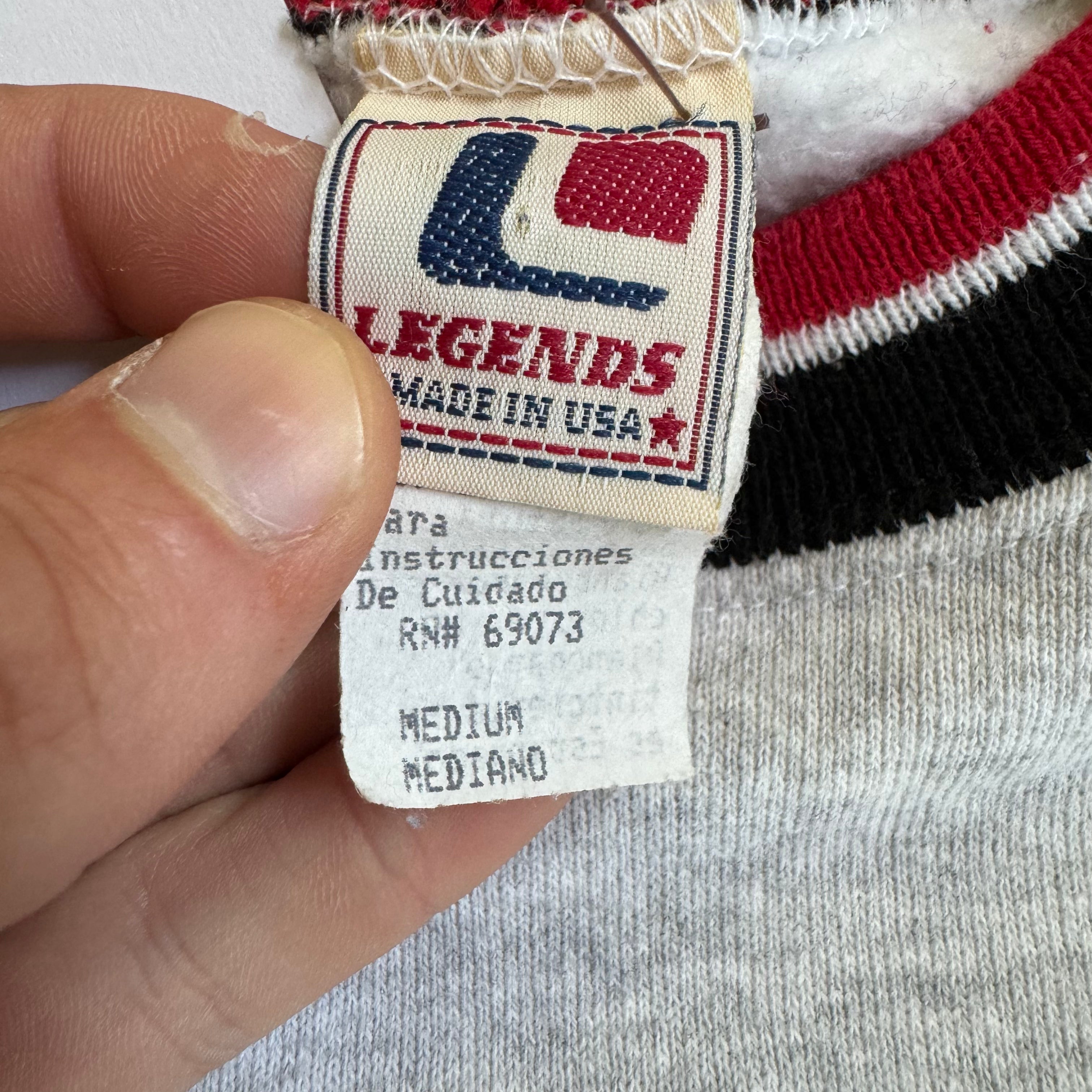 WESTSIDE STOREY VINTAGE | VINTAGE 1995 AFC CHAMPS KC CHIEFS LEGENDS SWEATSHIRT - GRAY - Westside Storey