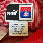 WESTSIDE STOREY VINTAGE | Y2K VINTAGE PUMA THICK KC CHIEFS SWEATSHIRT - RED - Westside Storey